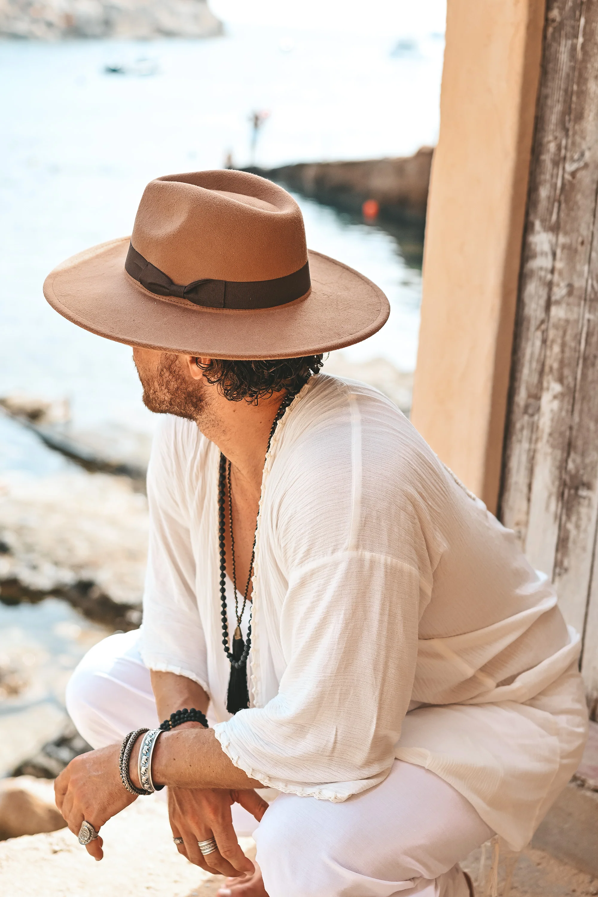 Ibiza rancher hat brown