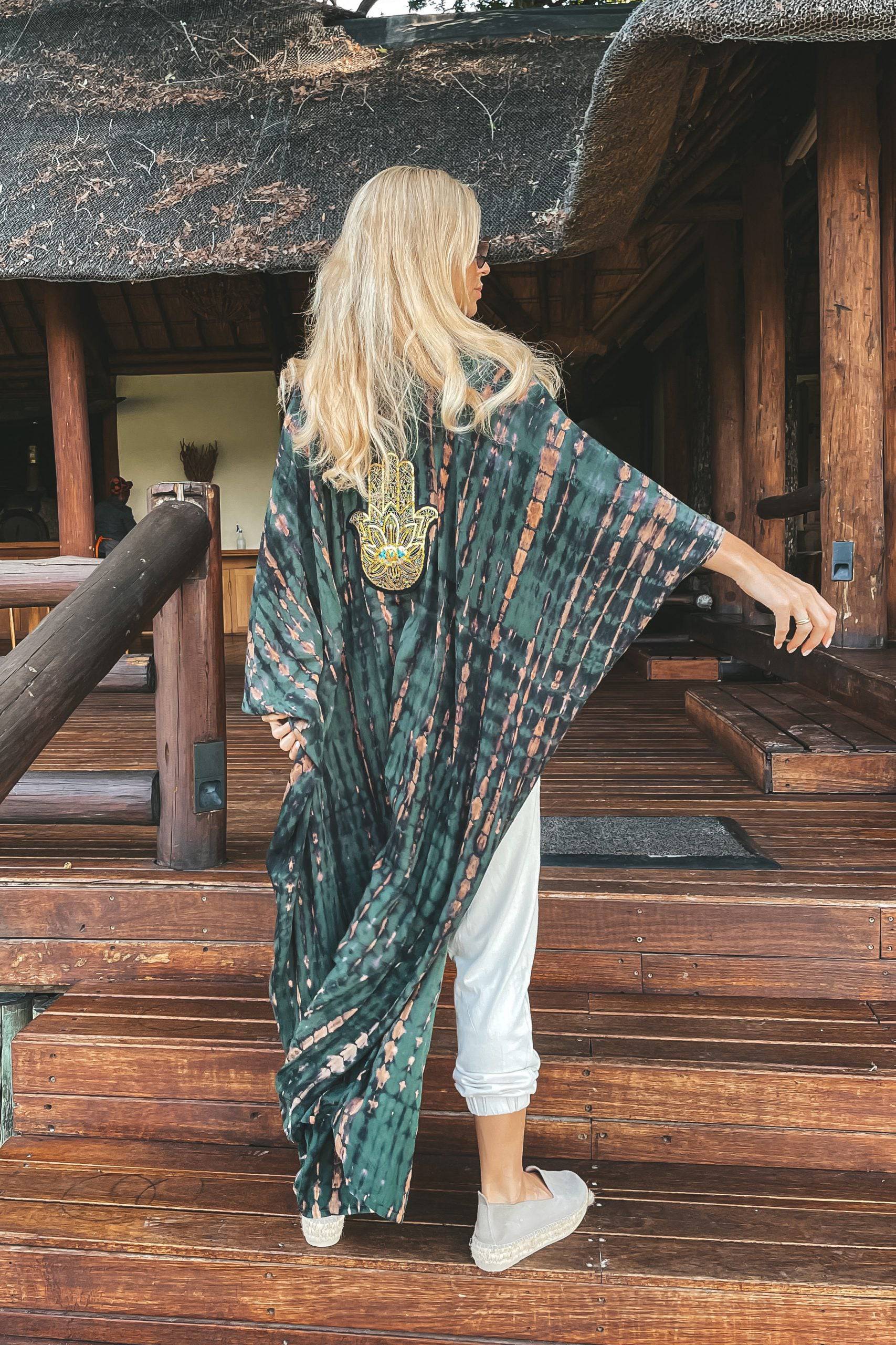 Zambia hamsa kimono