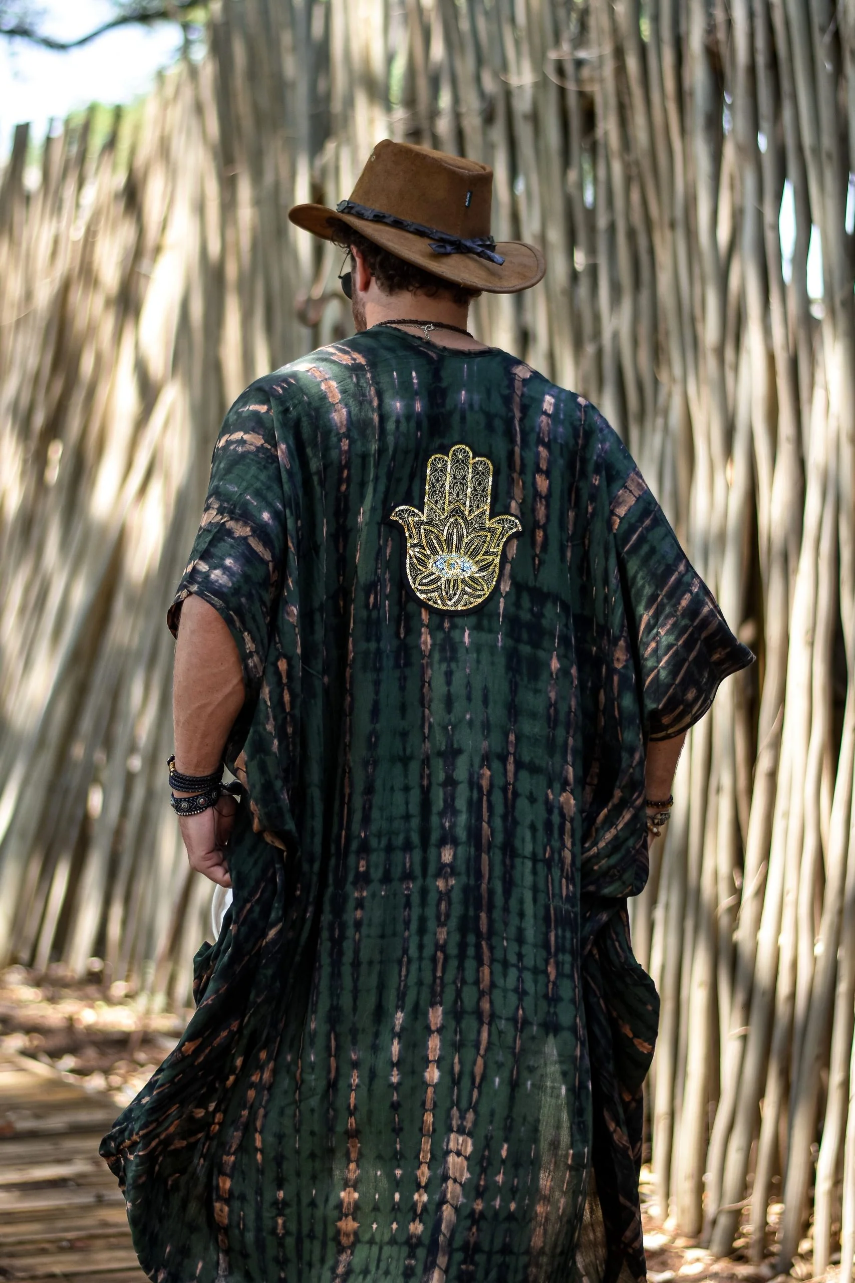 Zimbiza hamsa kimono